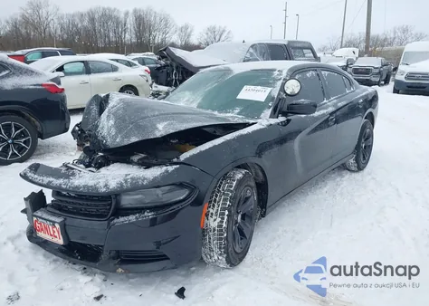 2018 Dodge Charger Police Awd из США, поврежденный, VIN 2C3CDXKT7JH323691